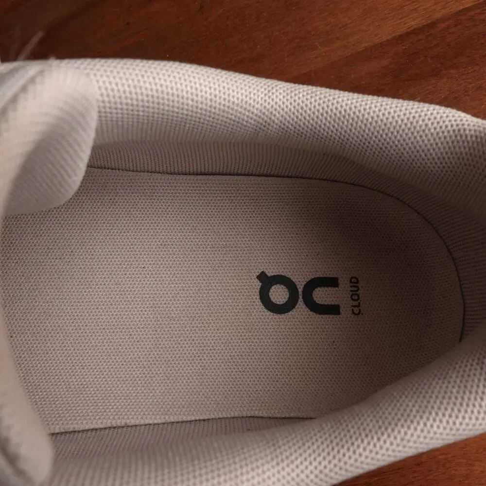 On Running Men's Athletic Shoes in White and Black